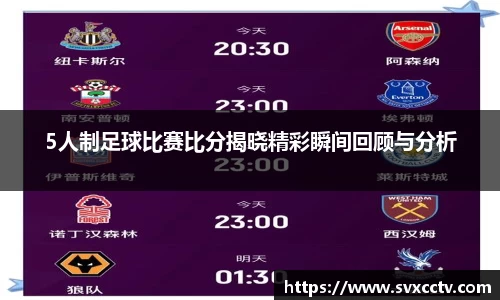 5人制足球比赛比分揭晓精彩瞬间回顾与分析